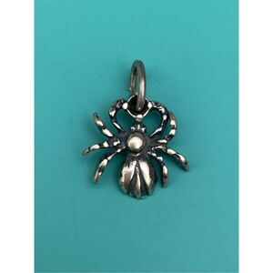 Spider Sterling Silver Jewelry Charm #bugs